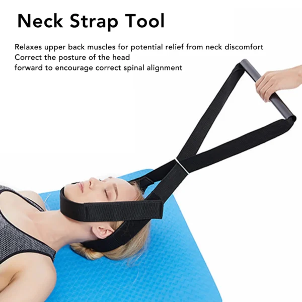 Neck Stretcher Strap – Premium Chiropractic Decompression Device