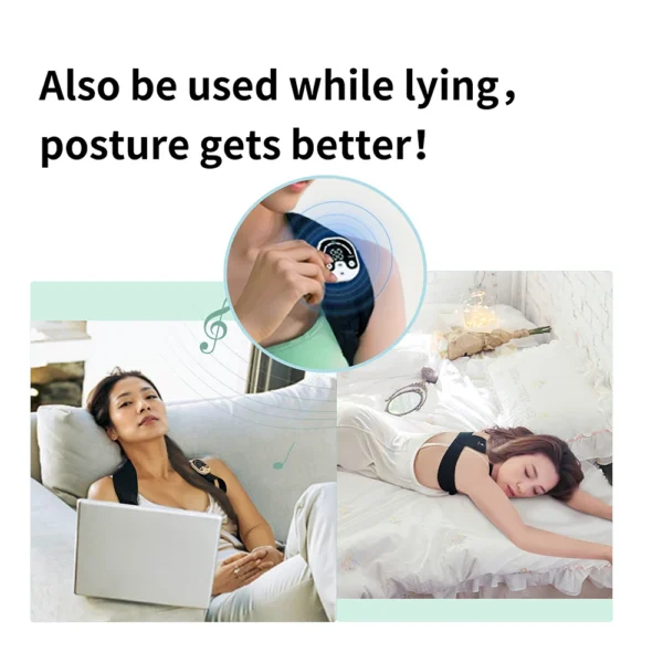Advanced Posture Corrector with EMS Microcurrent Technology
