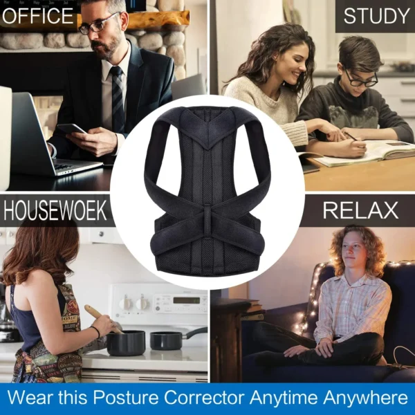 Premium Full Back Posture Corrector – Support, Comfort & Confidence