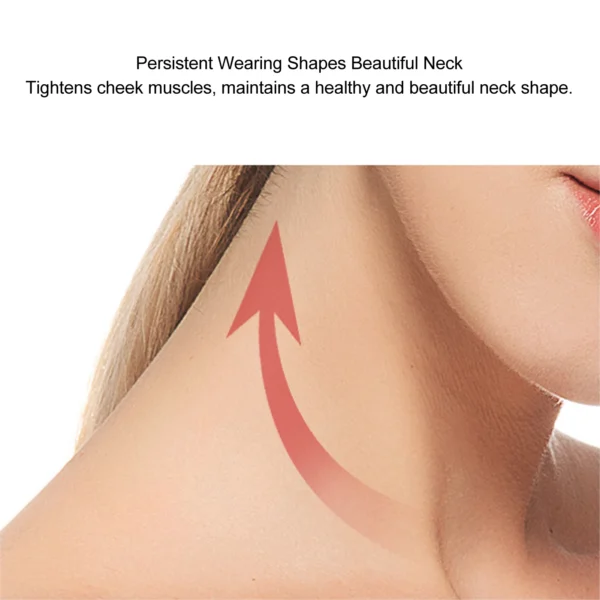 Adjustable Neck Support Brace – 360° Rotation Cervical Traction Device