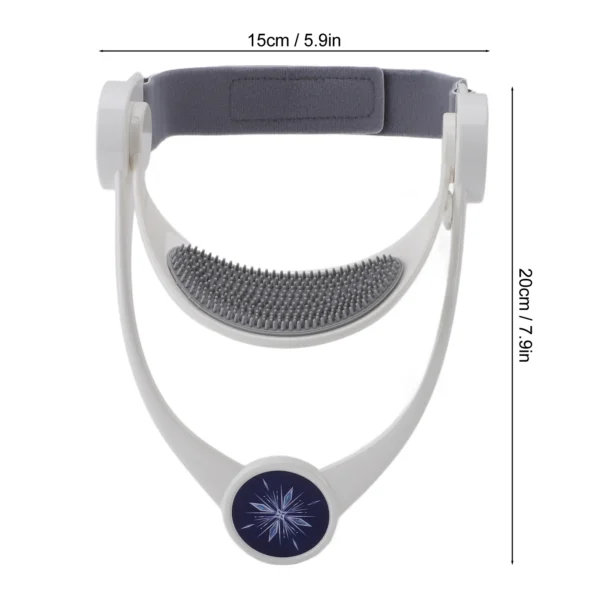 Adjustable Neck Support Brace – 360° Rotation Cervical Traction Device